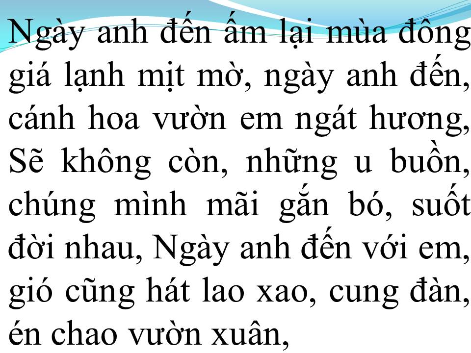 Lời bài hát NGƯỜI ĐẾN TỪ TRIỀU CHÂU