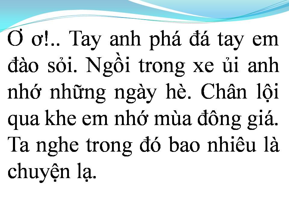 Lời bài hát NGƯỜI ĐI XÂY HỒ KẺ GỖ
