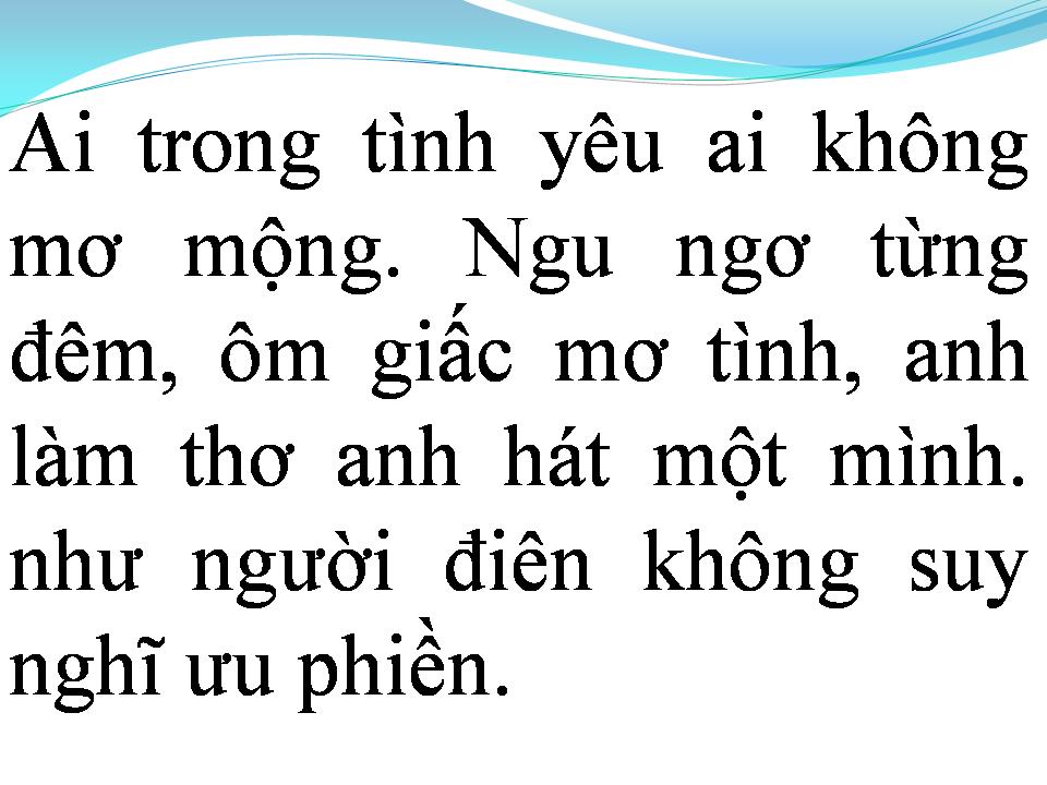 Lời bài hát NGƯỜI ĐIÊN BIẾT YÊU