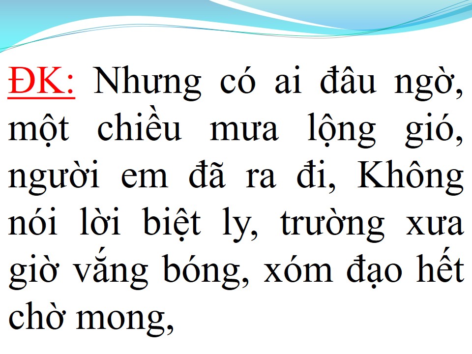 Lời bài hát NGƯỜI EM XÓM ĐẠO