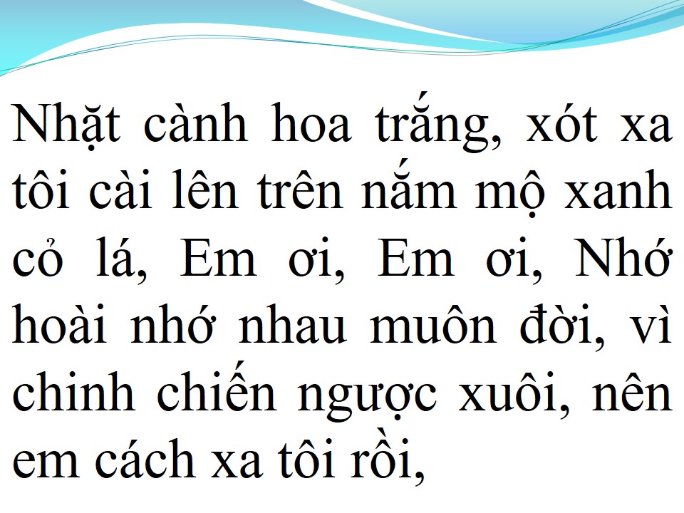 Lời bài hát NGƯỜI EM XÓM ĐẠO