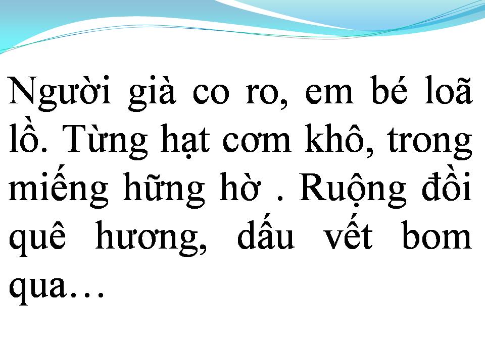 Lời bài hát NGƯỜI GIÀ VÀ EM BÉ