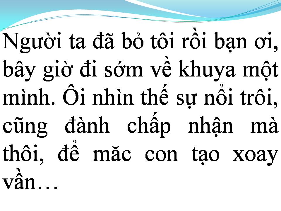 Lời bài hát NGƯỜI MANG TÂM SỰ