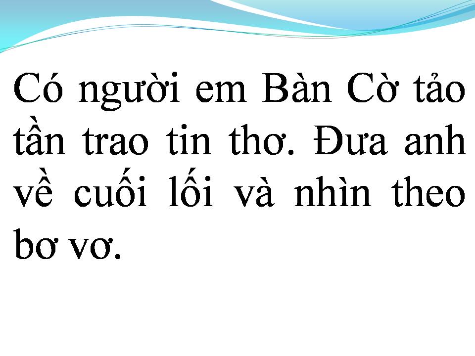 Lời bài hát NGƯỜI MẸ BÀN CỜ