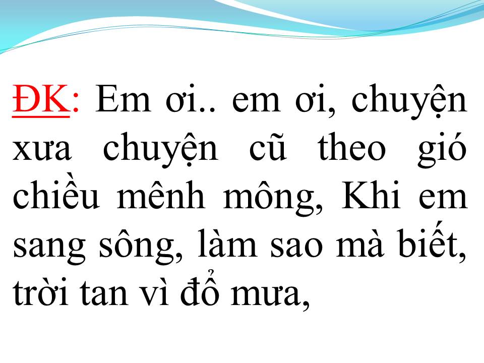 Lời bài hát NGƯỜI PHU KÉO MO CAU