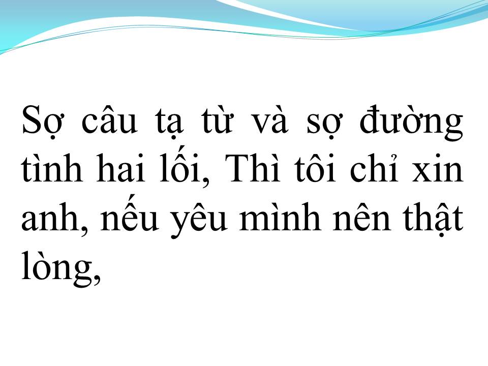 Lời bài hát NGƯỜI TÌNH KHÔNG ĐẾN