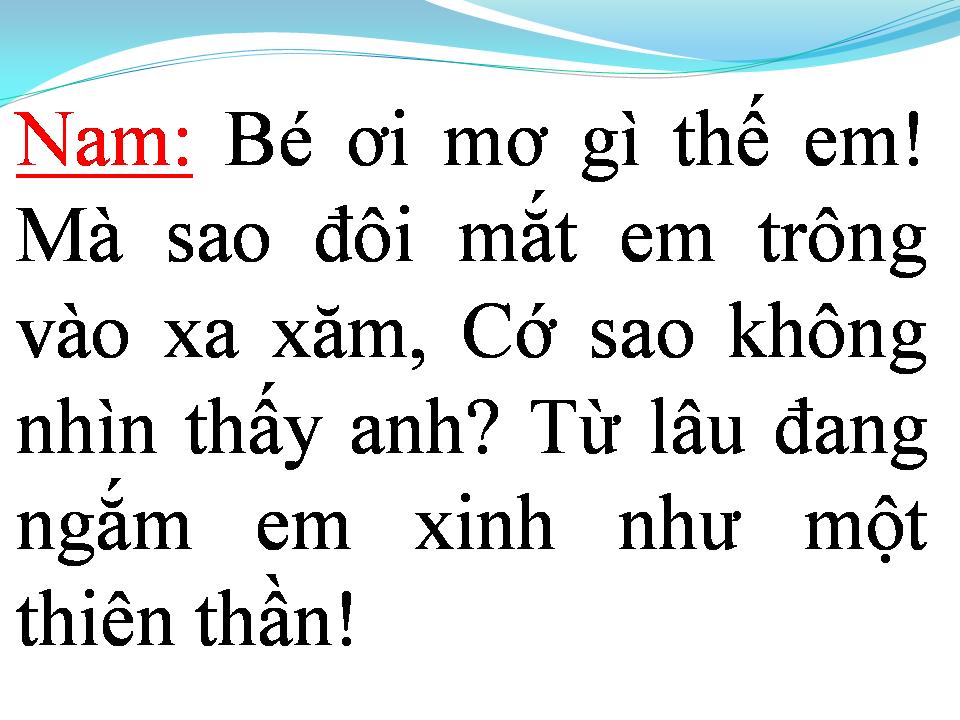 Lời bài hát NGƯỜI TÌNH ƠI MƠ GÌ