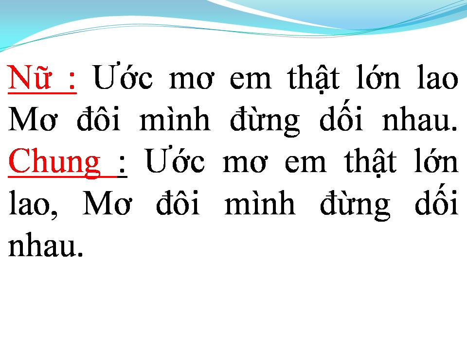 Lời bài hát NGƯỜI TÌNH ƠI MƠ GÌ