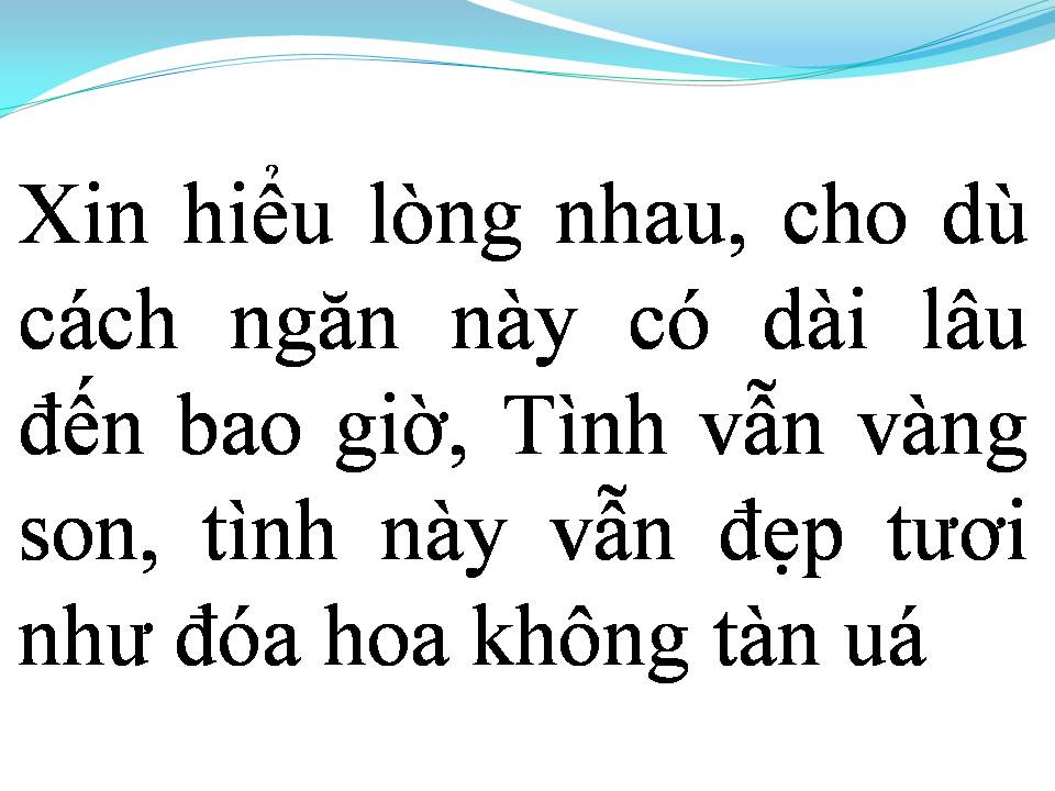 Lời bài hát NGƯỜI TÌNH VÀ QUÊ HƯƠNG