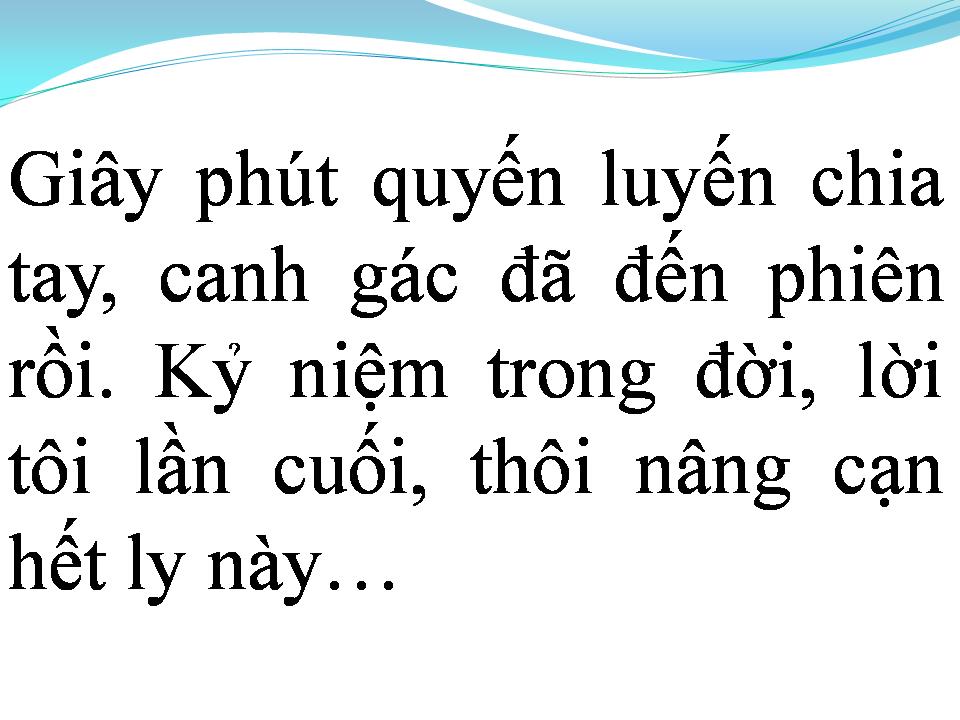 Lời bài hát NGƯỜI VỀ ĐƠN VỊ MỚI