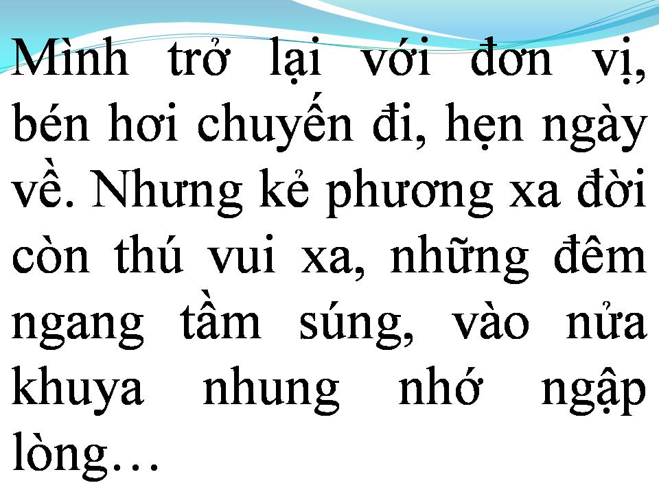 Lời bài hát NGƯỜI XA VỀ THÀNH PHỐ