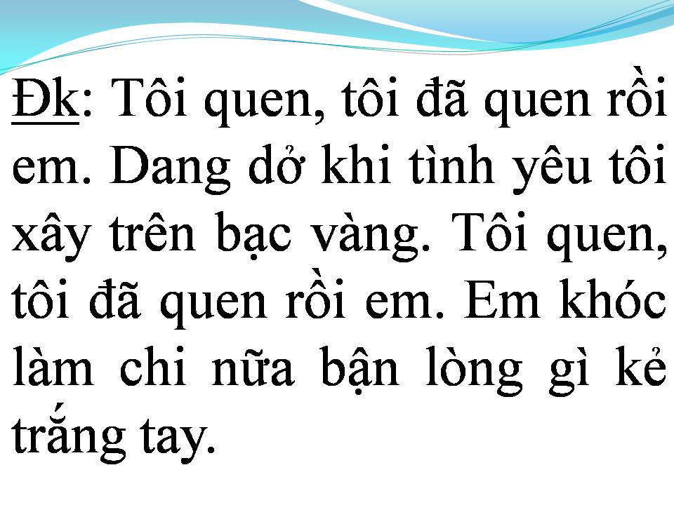 Lời bài hát NGƯỜI YÊU CÔ ĐƠN (ĐỜI TÔI CÔ ĐƠN)