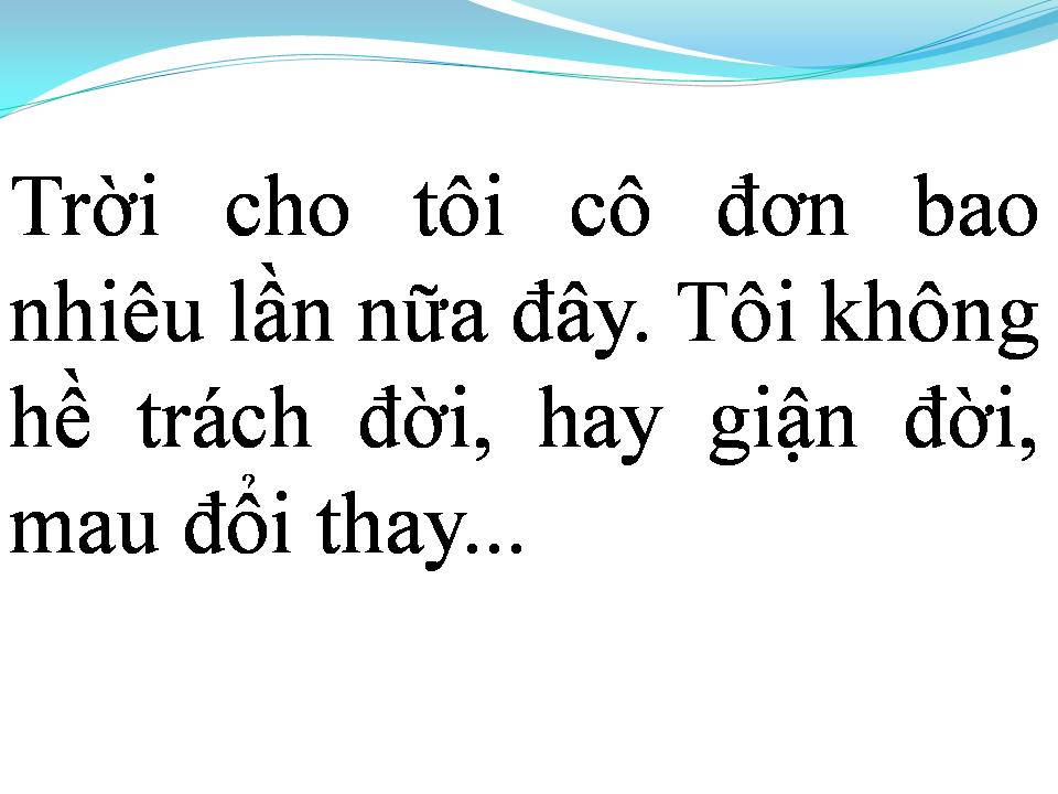 Lời bài hát NGƯỜI YÊU CÔ ĐƠN (ĐỜI TÔI CÔ ĐƠN)