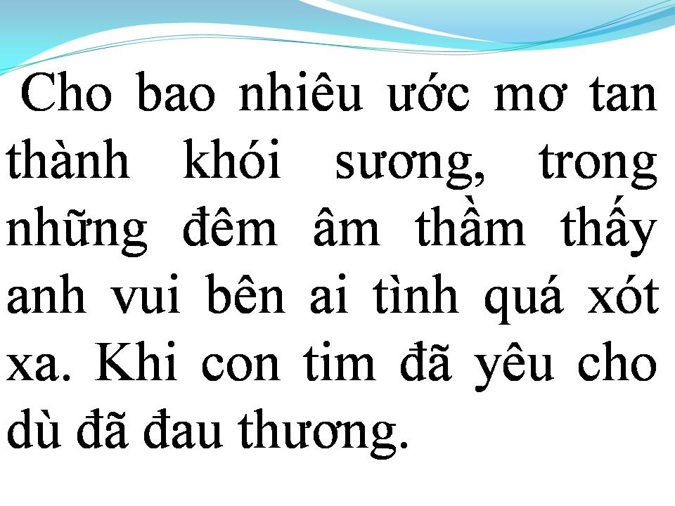 Lời bài hát NGƯỜI YÊU ĐÃ XA
