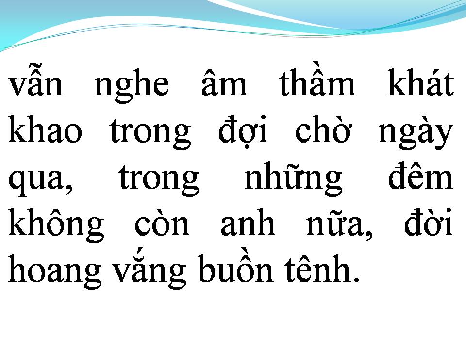 Lời bài hát NGƯỜI YÊU ĐÃ XA