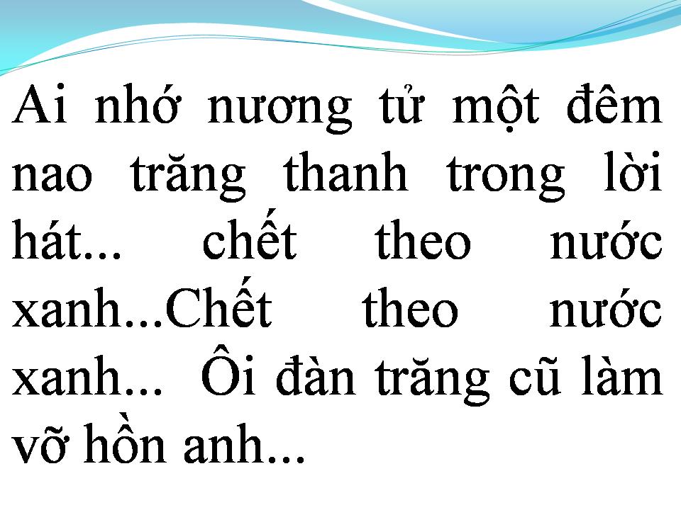 Lời bài hát NGUYỆT CẦM
