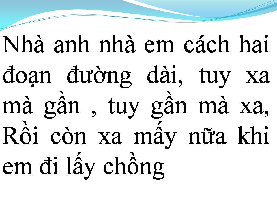 Lời bài hát NHÀ ANH NHÀ EM