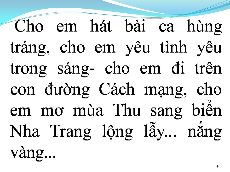 Lời bài hát NHA TRANG MÙA THU LẠI VỀ