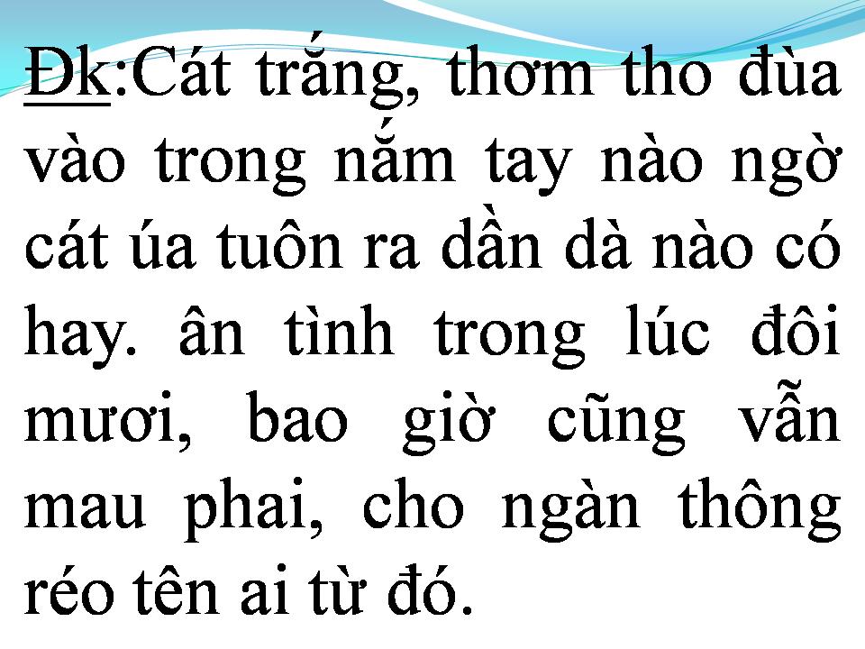 Lời bài hát NHA TRANG NGÀY VỀ