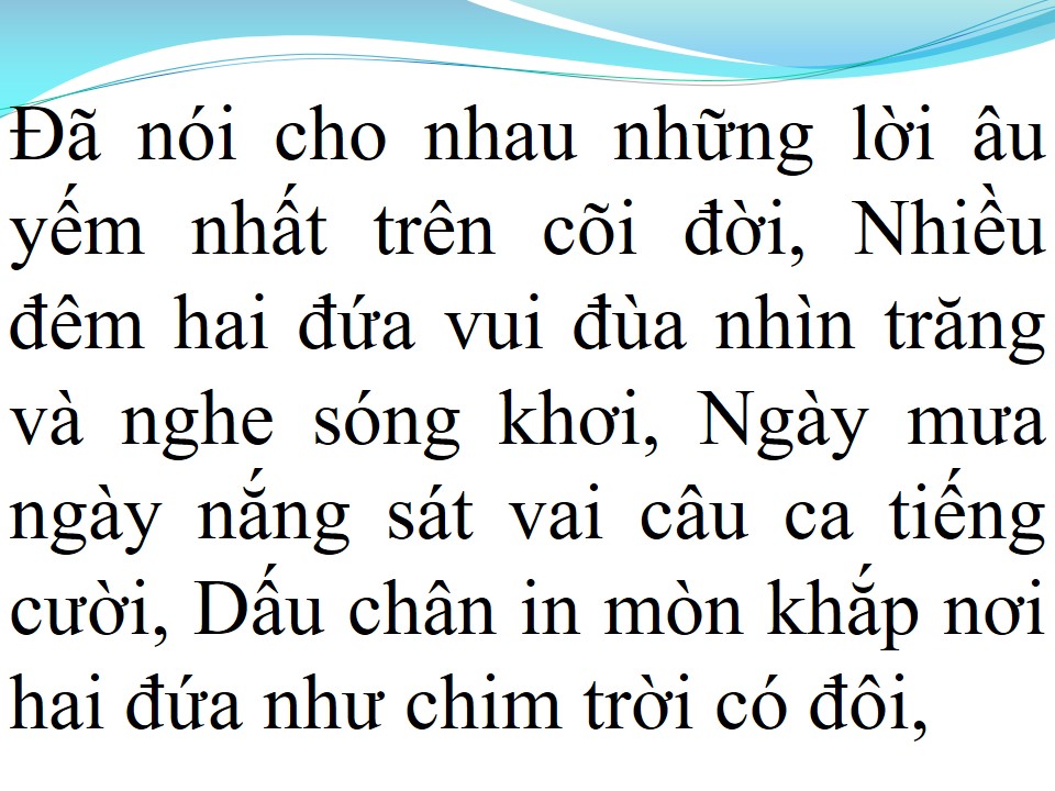 Lời bài hát NHẬT KÝ HAI ĐỨA MÌNH