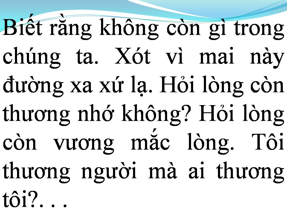 Lời bài hát NHỚ NHAU TRONG ĐỜI