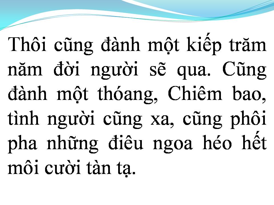 Lời bài hát NHƯ CHIẾC QUE DIÊM