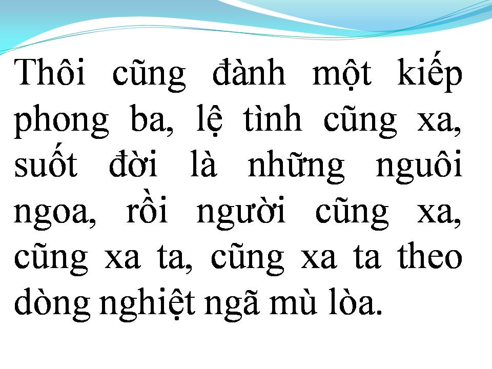 Lời bài hát NHƯ CHIẾC QUE DIÊM