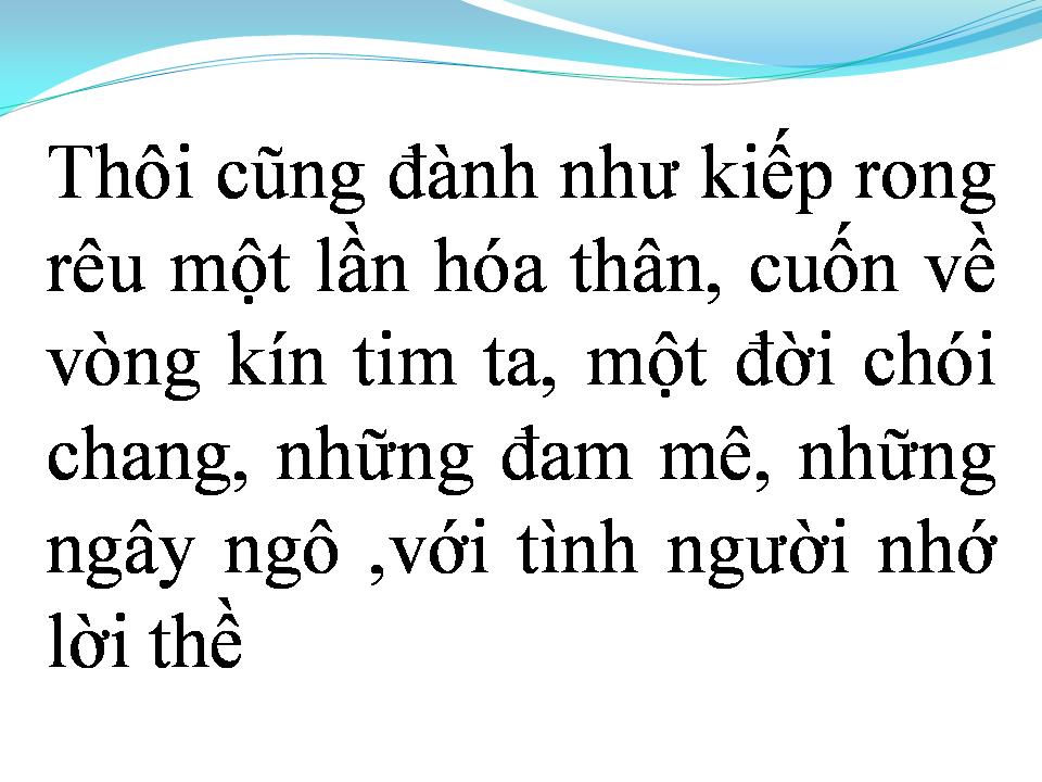 Lời bài hát NHƯ CHIẾC QUE DIÊM