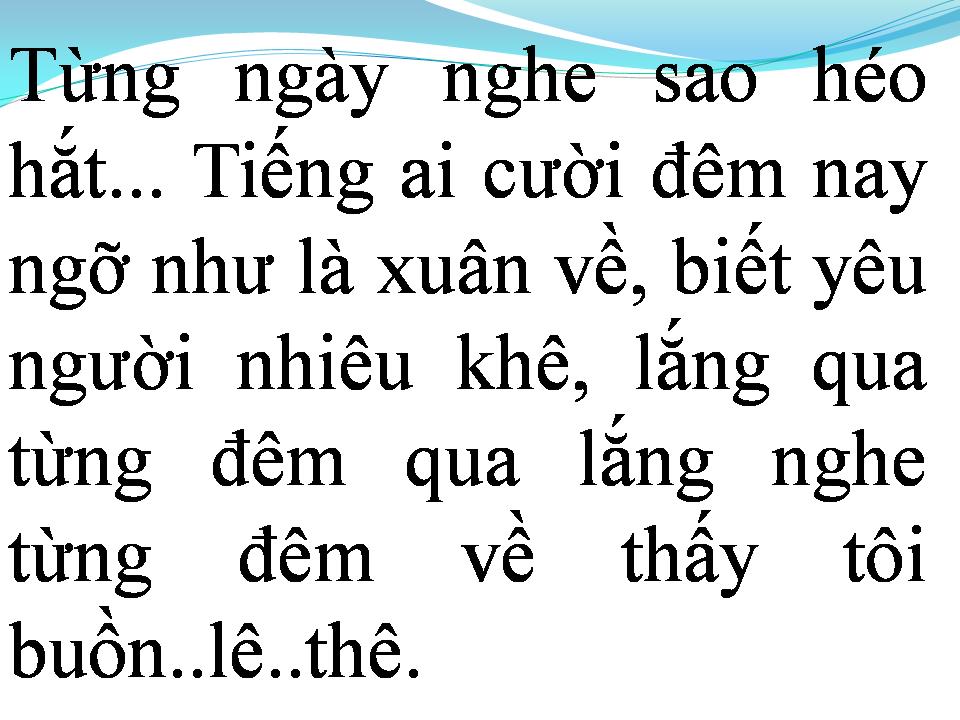 Lời bài hát NHƯ LÀ TÌNH YÊU