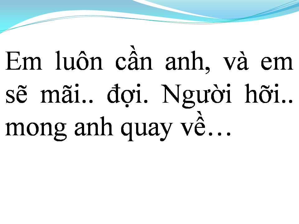 Lời bài hát NHƯ VẪN CÒN ĐÂY