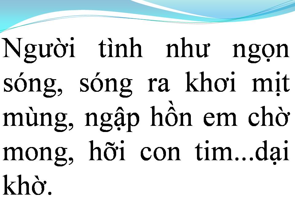 Lời bài hát NHƯ VẠT NẮNG
