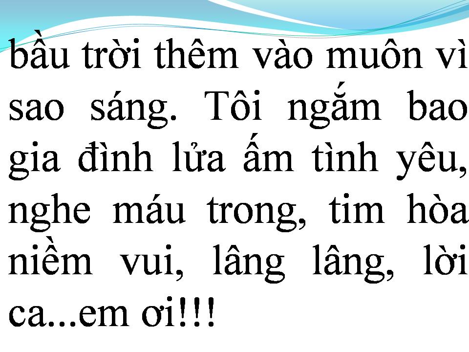 Lời bài hát NHƯ ÁNH SAO ĐÊM
