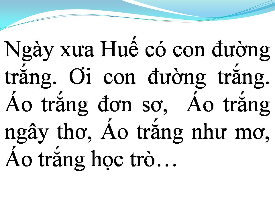 Lời bài hát NHỮNG CON ĐƯỜNG TRẮNG