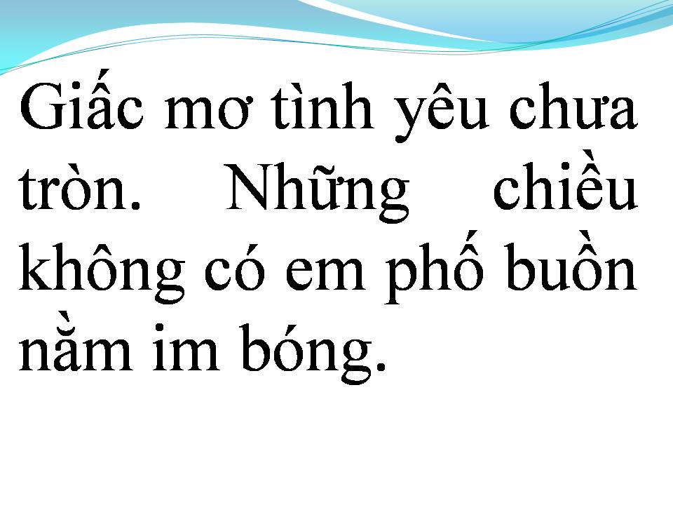 Lời bài hát NHỮNG CHIỀU KHÔNG CÓ EM
