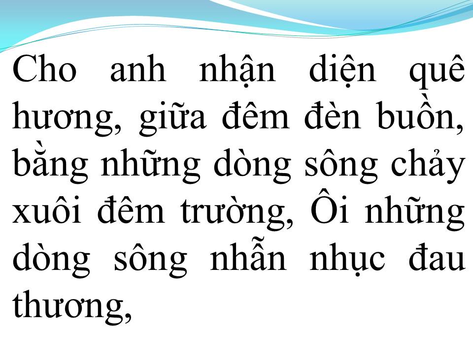 Lời bài hát NHỮNG ĐÓM MẮT HỎA CHÂU