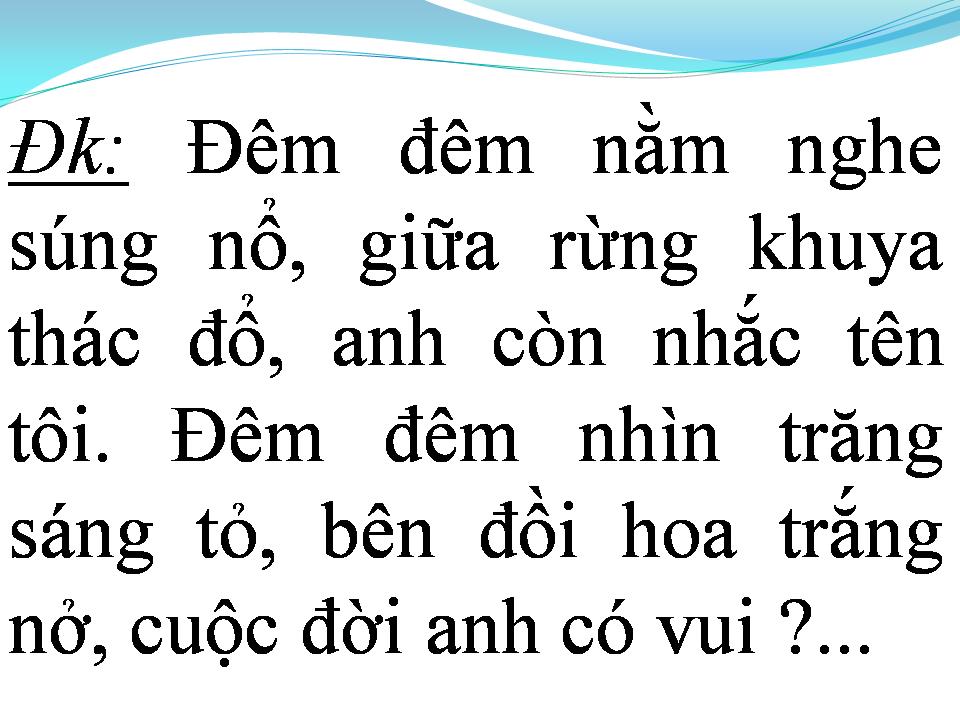 Lời bài hát NHỮNG NGÀY XƯA THÂN ÁI