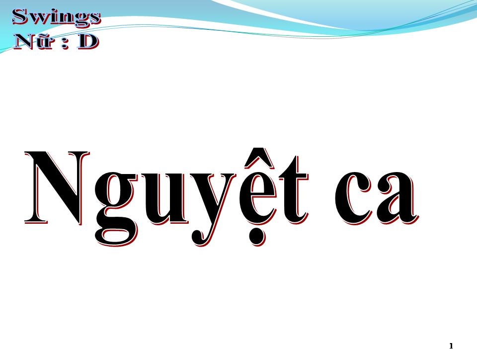Lời bài hát NGUYỆT CA