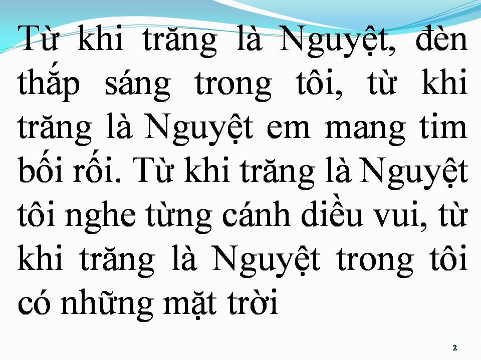 Lời bài hát NGUYỆT CA