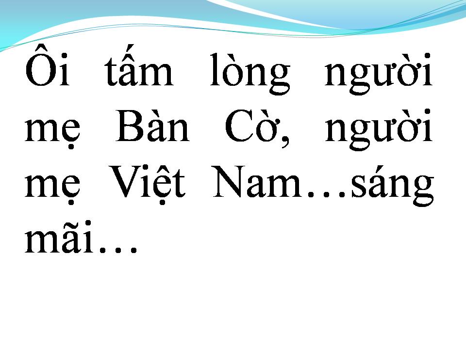 Lời bài hát NGƯỜI MẸ