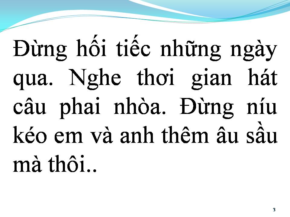 Lời bài hát NGƯỜI ƠI TA CHIA TAY