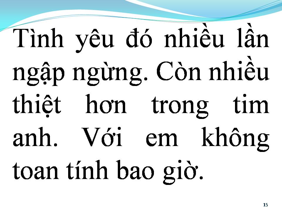 Lời bài hát NGƯỜI ƠI TA CHIA TAY