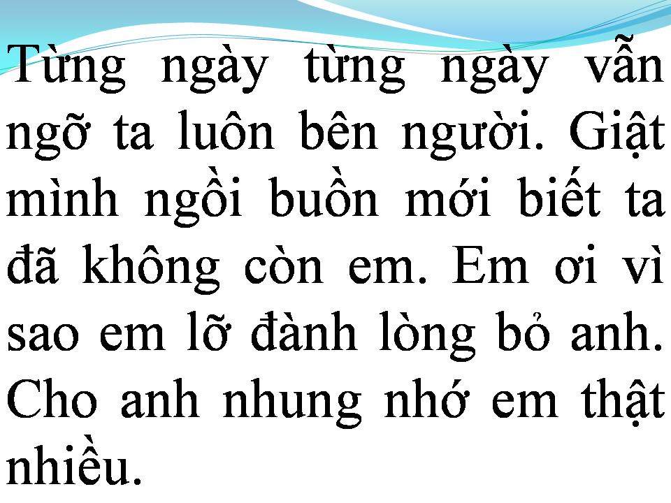Lời bài hát NGƯỜI RA ĐI VÌ ĐÂU