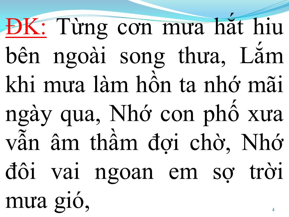 Lời bài hát NGƯỜI TÌNH MÙA ĐÔNG