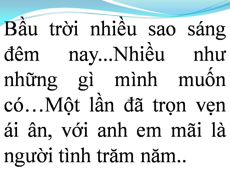 Lời bài hát NGƯỜI TÌNH TRĂM NĂM