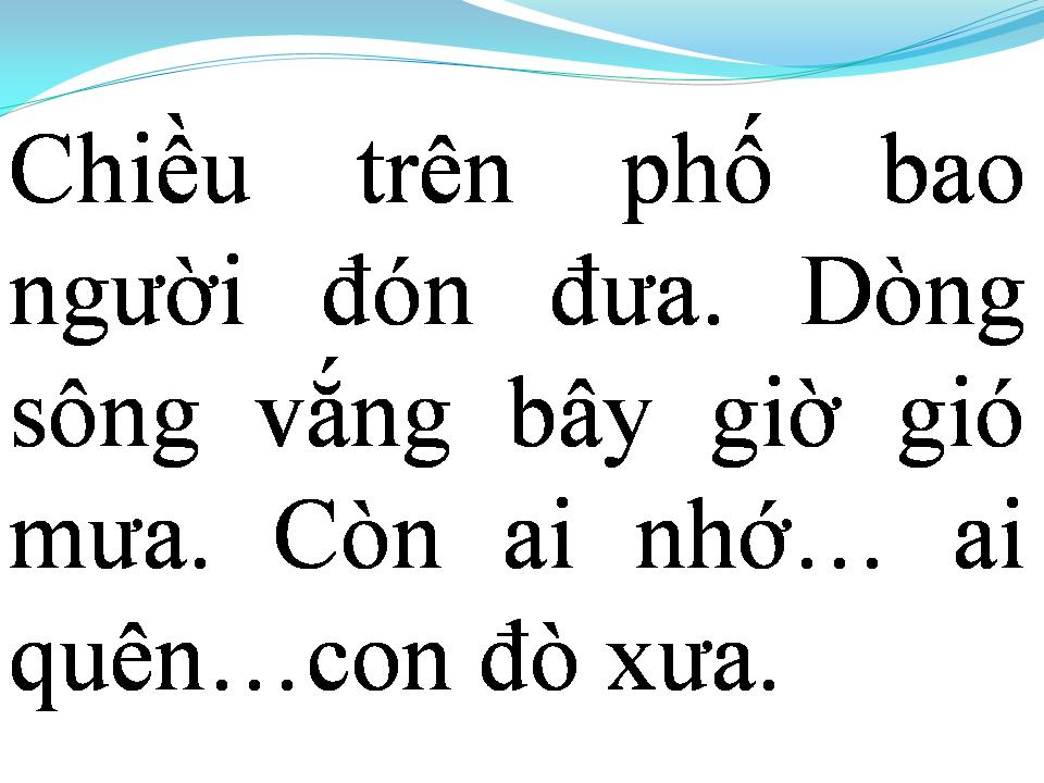 Lời bài hát NGƯỜI THẦY