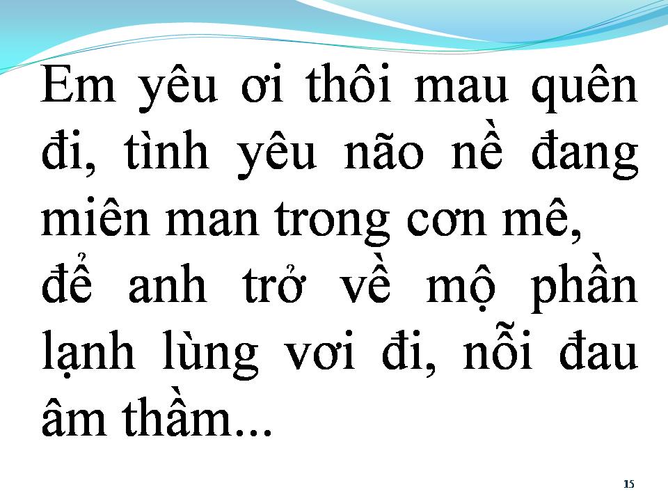 Lời bài hát NGƯỜI VỀ TỪ LÒNG ĐẤT