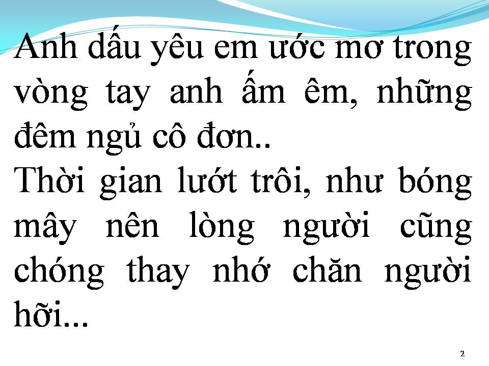 Lời bài hát NHẠC TÌNH MUÔN THUỞ