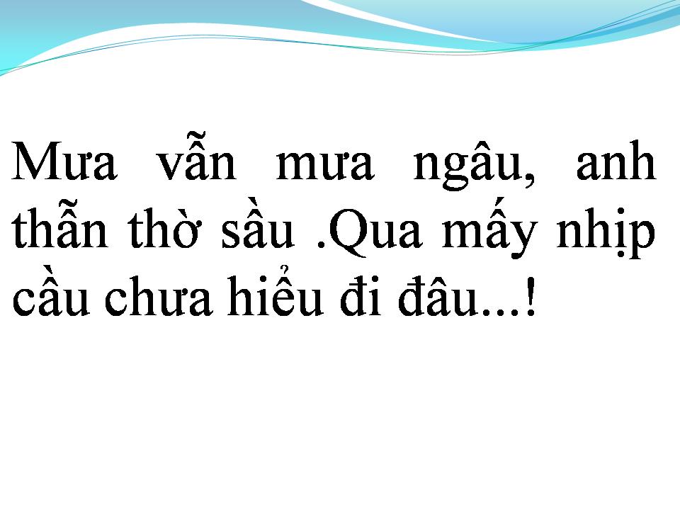 Lời bài hát NHÀNH CÂY TRỨNG CÁ