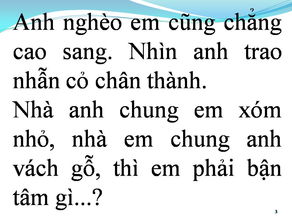 Lời bài hát NHẪN CỎ CHO EM