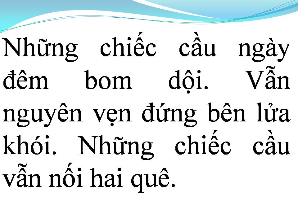 Lời bài hát NHỊP CẦU NỐI NHỮNG BỜ VUI